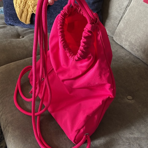 Nike Pink Drawstring Backpack - Picture 6 of 7